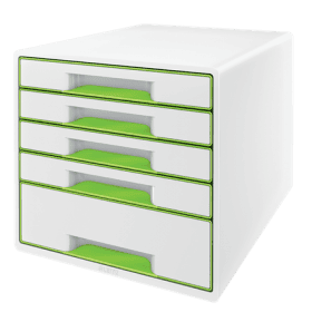 Module de classement pour bureau avec 5 tiroirs