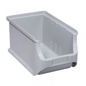 Bac à bec en plastique solide gris taille 3