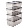 Lot de 4 boîtes à Chaussures 5,6 litres
