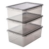 Lot de 3 boîtes de rangement Chaussures 11 litres