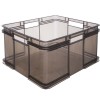 Grande caisse Transparente empilable