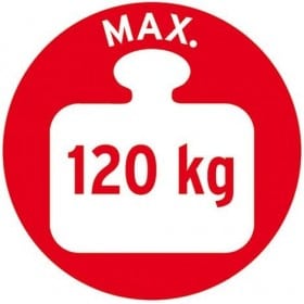 Traiteau en acier charge 110 kg 1 pièce