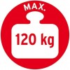 Traiteau en acier charge 110 kg 1 pièce