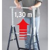 Tréteau téléscopique capacité 160 kg