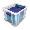 Box de rangement transparente pour professionnel 36 litres FELLOWES