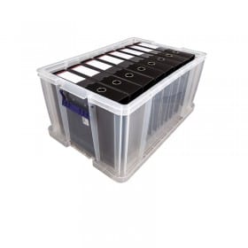Caisse transparente pour archivage