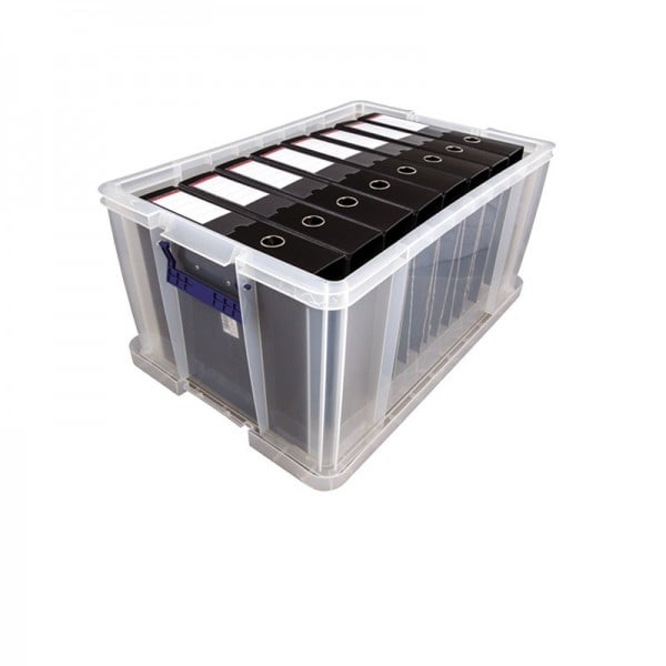 Caisse transparente pour archivage