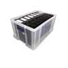 Caisse transparente pour archivage
