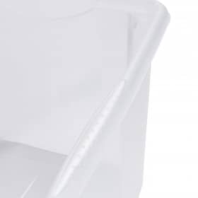 Bac Transparent empilable emboitable 45 litres