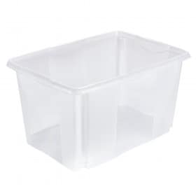 Bac Transparent empilable emboitable 45 litres