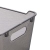Petit panier de rangement élégant transparent 1,8 l