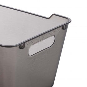 Panier de rangement lifestyle transparent 6 litres
