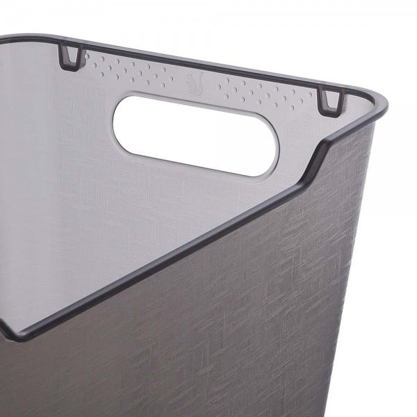 Panier de rangement lifestyle transparent 6 litres