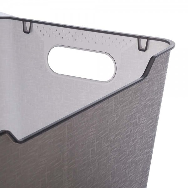 Panier de rangement design transparent 20 l