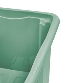 Bac de rangement élégant coloré 15 litres