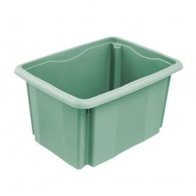Bac de rangement élégant coloré 15 litres