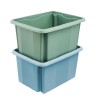 Bac de rangement élégant coloré 15 litres