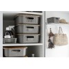 Corbeille de rangement 6 litres en plastique recyclé
