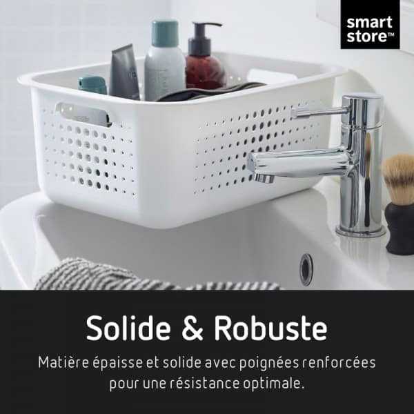 Corbeille de rangement 10 litres en Plastique recyclé