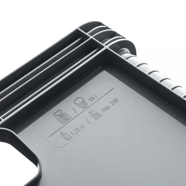 Grande caisse de rangement spécial extérieur 64 litres