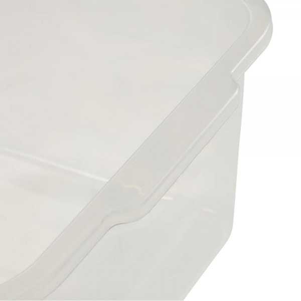 bac de rangement Transparent empilable 2,8 litres
