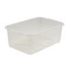 bac de rangement Transparent empilable 2,8 litres