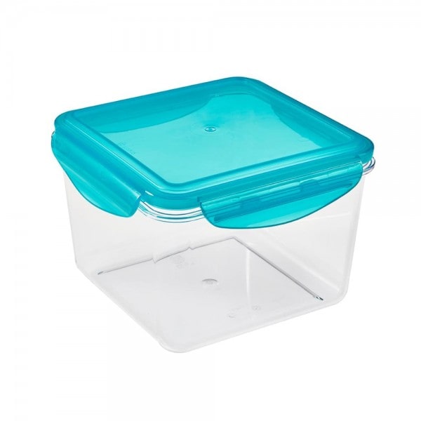 Boîte Transparente Carrée Incassable 1,7 litres