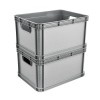 Caisse de rangement solide empilable 20 litres