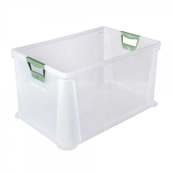 Caisse Translucide Empilable 64 litres