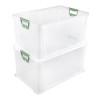 Caisse Translucide Empilable 64 litres