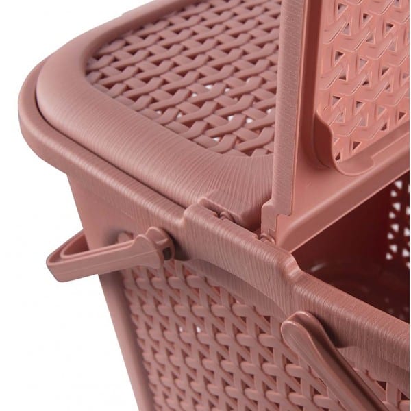 Panier à Courses et Pique-Nique en Plastique 28 litres
