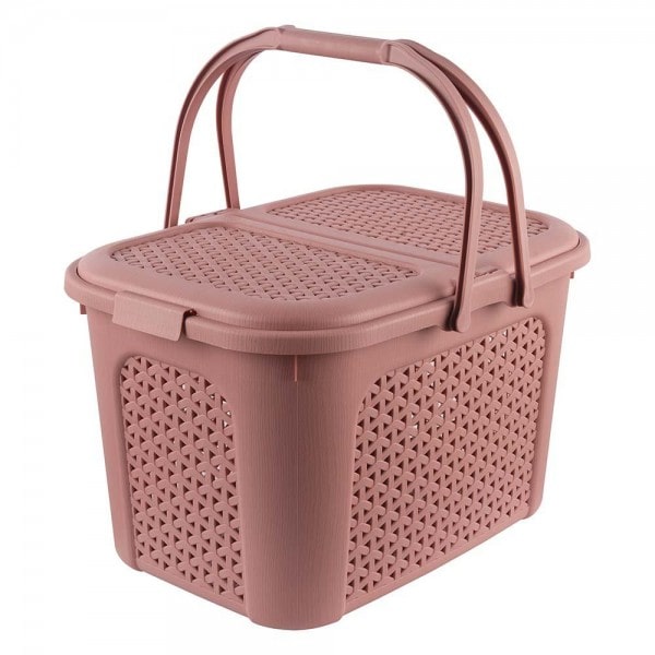 Panier à Courses et Pique-Nique en Plastique 28 litres