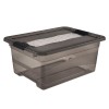 Boîte de rangement jouet 12 l transparente cornelia Keeeper