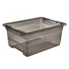 Boîte de rangement jouet 12 l transparente cornelia Keeeper