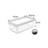 Boîte de rangement pour vêtements ceinture 5,6 litres