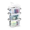 Petite Boîte de rangement 6 litres avec couvercle papillon