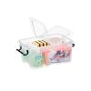 Boîte de rangement 12 litres avec couvercle papillon