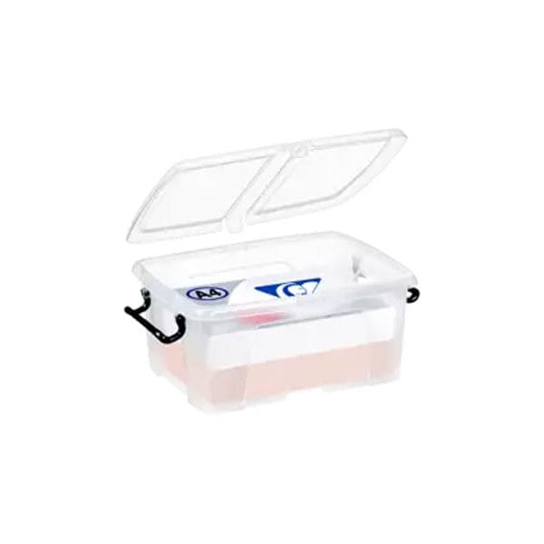 Boîte de rangement 12 litres avec couvercle papillon