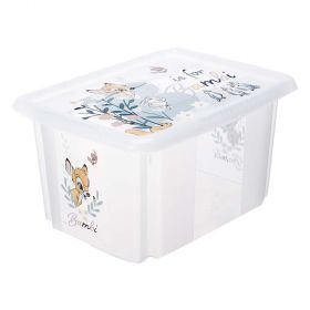 Caisse à jouets Bambi Disney avec couvercle