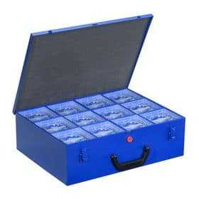 Mallette en métal Solide 12 Casiers M 44XH-12L Allit