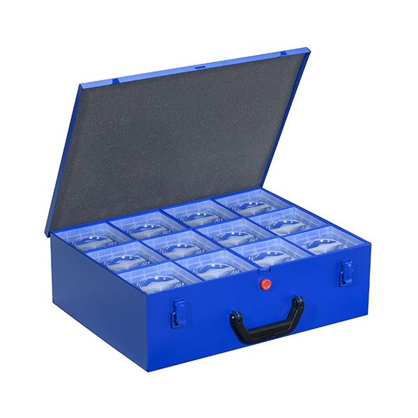 Mallette en métal Solide 12 Casiers M 44XH-12L Allit