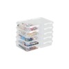 Petite Boîte en plastique plate 1 litre empilable