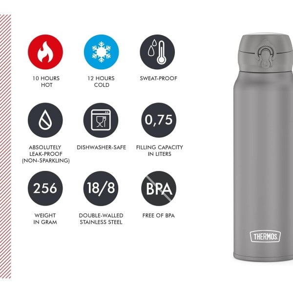 Gourde isotherme 750 ml Ultralight Thermos