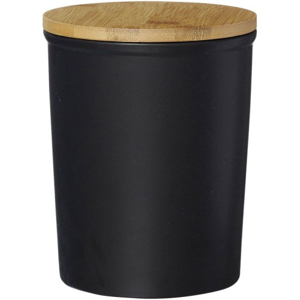Boîte pour Cuisine Noire élégante en grès 1,8 litre