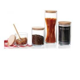 Lot de 3 Bocaux de conservation spaghettis 1,9 litre