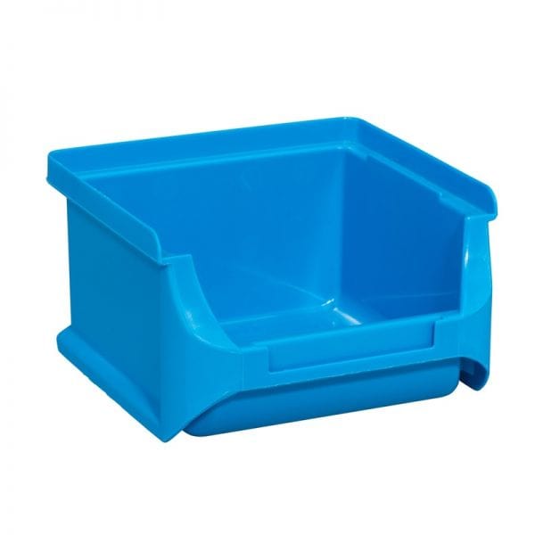 Lot de 6 bacs à bec Taille 1 bleu avec rail ProfiPlus Allit