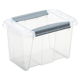 Petite Boîte de rangement 6 litres avec clips de fermeture ProBox