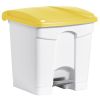 Poubelle à tri à pédale 30 litres pour Sac 120 litres