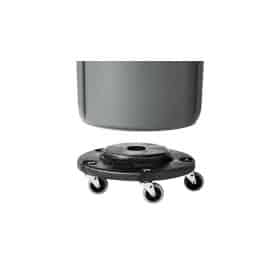Socle à roues pour Collecteur Brute Rubbermaid