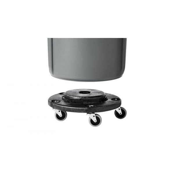 Socle à roues pour Collecteur Brute Rubbermaid